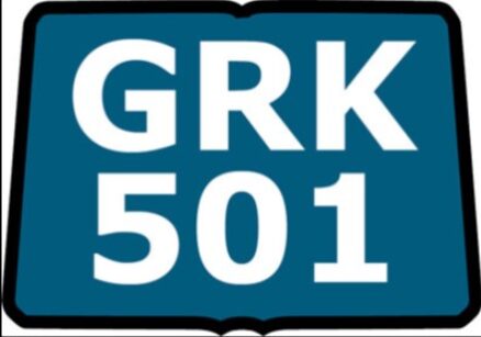 GRK 501 - Biblical Greek 1